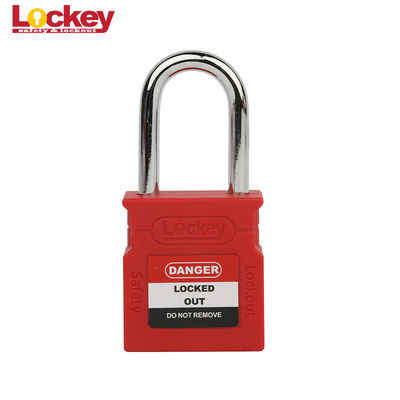 Aggiornare il corpo di tipo largo di nylon sicurezza lucchetto di acciaio catena di sicurezza Loto blocco di blocco
