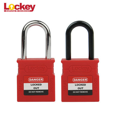 Marca leggera Loto Lock Nylon Corpo di sicurezza lucchetto chiavetta Diverso