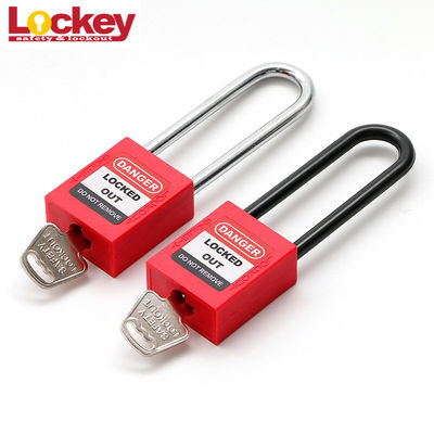 Lockey OEM Safety Padlock Lockut 76mm Long Chackle Peso leggero