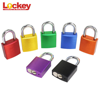 Dispositivo mini di lucchetto in alluminio da 25 mm Sicurezza Serrature di blocco esterne con chiavi simili
