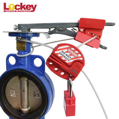 PA regolabile Valvola farfalla blocco fuori blocco con CB01 Cable Lock